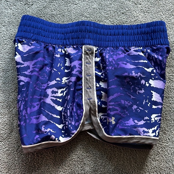 Two pair of Under Armour running shorts. - Picture 6 of 11